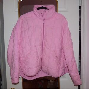 Free people movement pink Pipa packable puffer